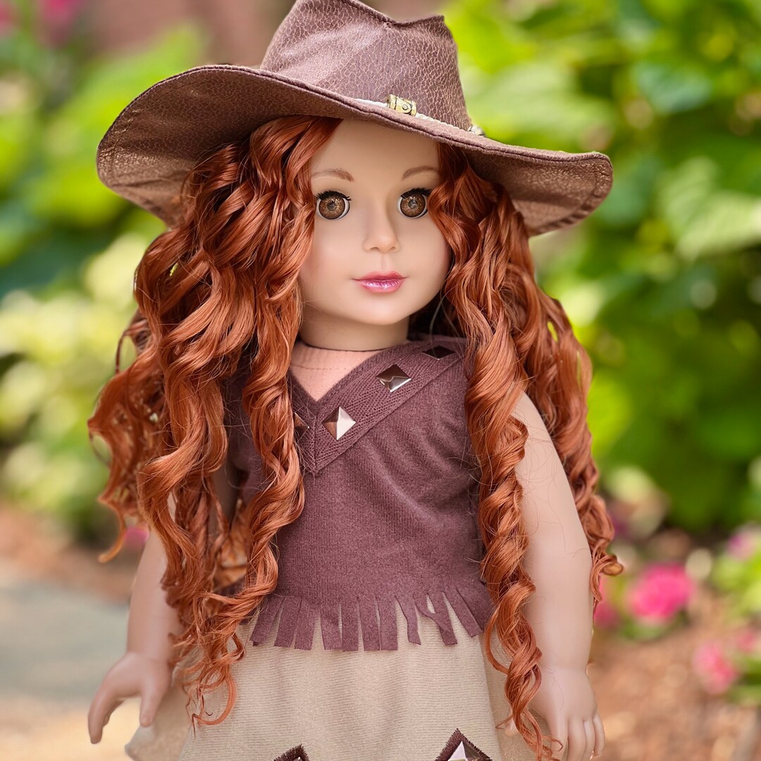 Cowgirl - Clothes Fits 18 inch Doll - 4 Piece Western Outfit - Cowgirl Hat, Skirt, Top and Cowgirl boots | MakerPlace by Michaels Cowgirl - Clothes Fits 18 inch Doll - 4 Piece Western Outfit - Cowgirl Hat, Skirt, Top and Cowgirl boots | MakerPlace by Michaels